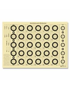 CIBLES BENCHREST BR 50 x5