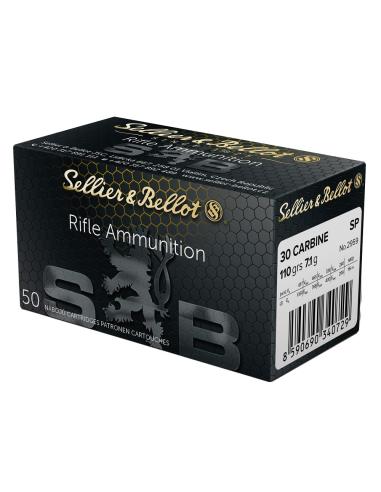 CARTOUCHES SB 30 CARBINE SP 110gr x50