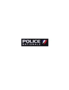 BANDE POITIRNE PVC POLICE NATIONALE