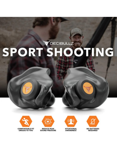 BOUCHONS D'OREILLES "PERCUSSIF" SUR MESURE