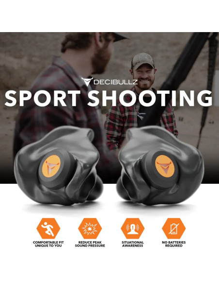 BOUCHONS D'OREILLES "PERCUSSIF" SUR MESURE