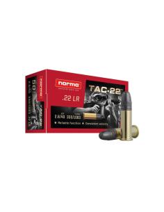 CARTOUCHES NORMA TAC-22 LRN Cal.22lr x500