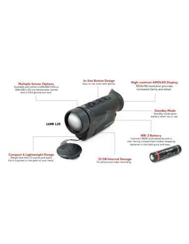MONOCULAIRE THERMIQUE LUMI H35