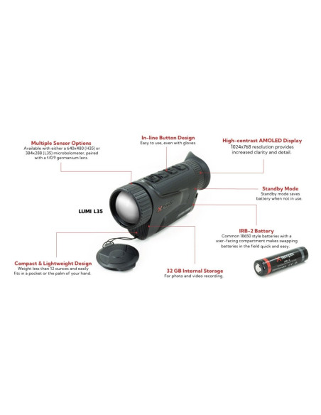 MONOCULAIRE THERMIQUE LUMI H35