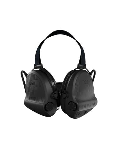 CASQUE ANTI-BRUIT SUPREME X2 SERRE-NUQUE PADS GEL NOIR