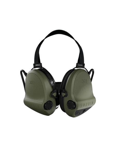 CASQUE ANTI-BRUIT SUPREME X2 SERRE-NUQUE PADS GEL VERT