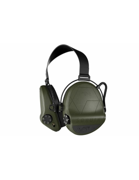 CASQUE ANTI-BRUIT SUPREME X2 SERRE-NUQUE PADS GEL VERT