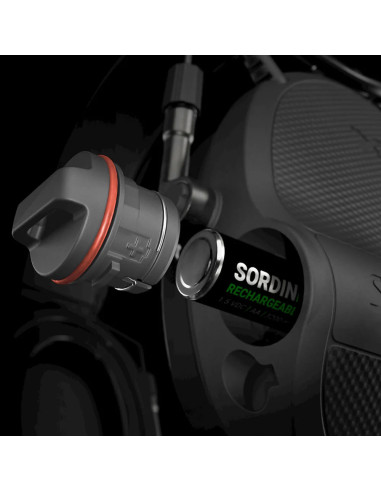 CASQUE ANTI-BRUIT SUPREME X2 SERRE-TETE NOIR