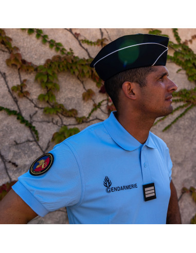 POLO GENDARMERIE RESPIRANT COOLDRY - BLEU