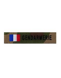 BANDE GENDARMERIE CAMO AVEC DRAPEAU FRANCAIS
