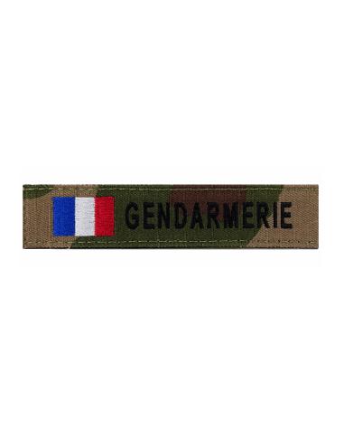 BANDE GENDARMERIE CAMO AVEC DRAPEAU FRANCAIS