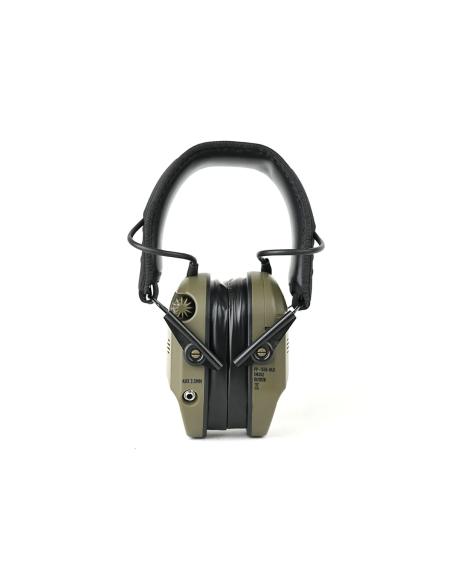 CASQUE ELECTRONIQUE PRUSSIAN DUAL MIC GEL