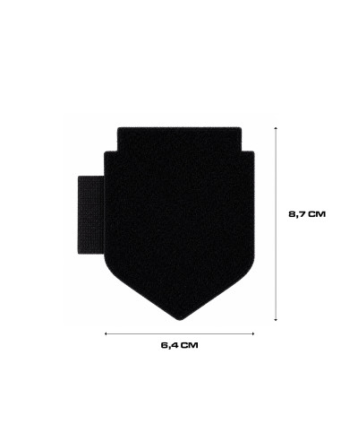 PORTE ECUSSON ET STYLOE VELCRO