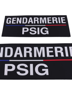 BANDE FLAP DOS PVC PSIG LISERE BLEU BLANC ROUGE 2