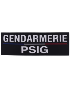 BANDE FLAP DOS PVC PSIG LISERE BLEU BLANC ROUGE