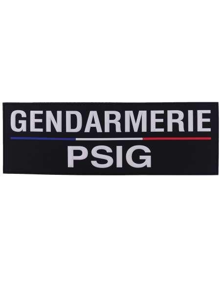 BANDE FLAP DOS PVC PSIG LISERE BLEU BLANC ROUGE
