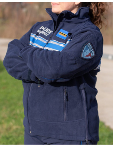 BLOUSON POLAIRE BI-MATIERE PM