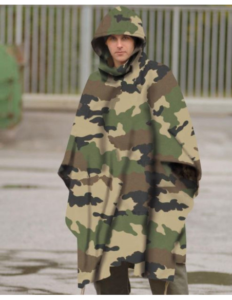 PONCHO RIPSTOP CAM CE