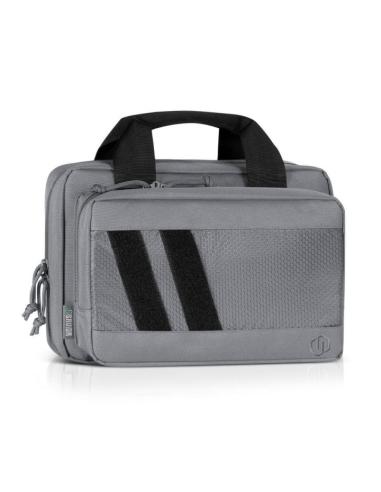 HOUSSE PISTOL CASE GRIS 2 ARMES