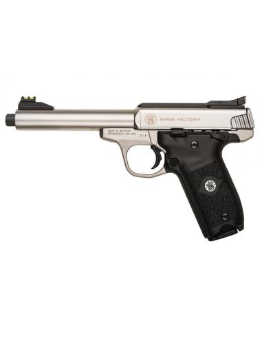 PISTOLET S&W 22 VICTORY CANON FILETE CAL.22LR 5,5" 10+1 COUPS