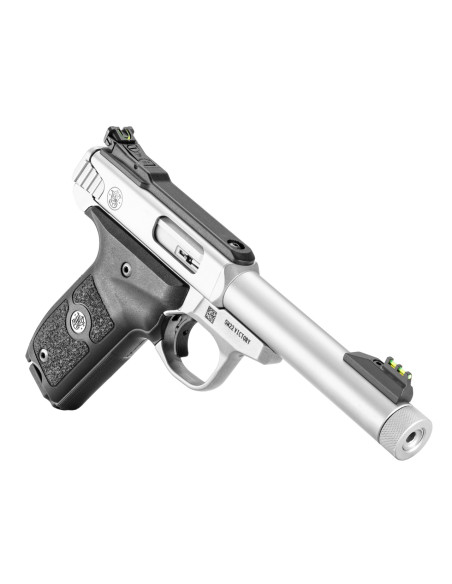 PISTOLET S&W 22 VICTORY CANON FILETE CAL. 22LR 5,5"