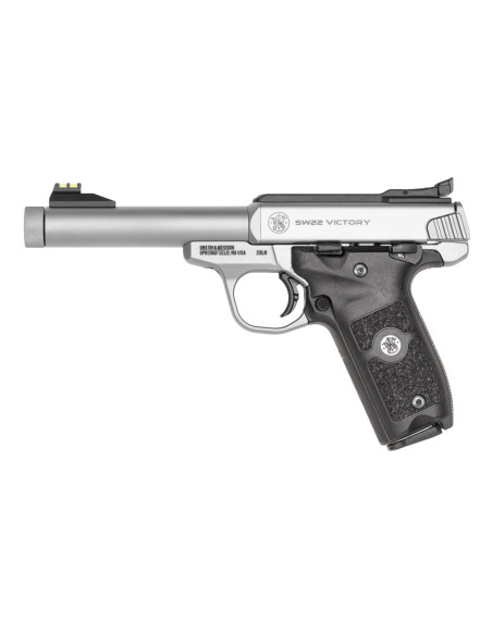 PISTOLET S&W 22 VICTORY CANON FILETE CAL. 22LR 5,5"