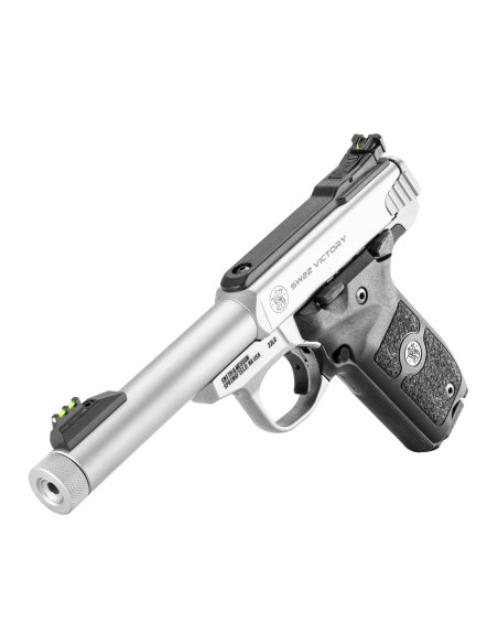 PISTOLET S&W 22 VICTORY CANON FILETE CAL. 22LR 5,5"