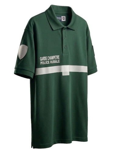 POLO M/COURTES GC-PR VERT