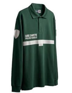 POLO M/LONGUES GC-PR VERT