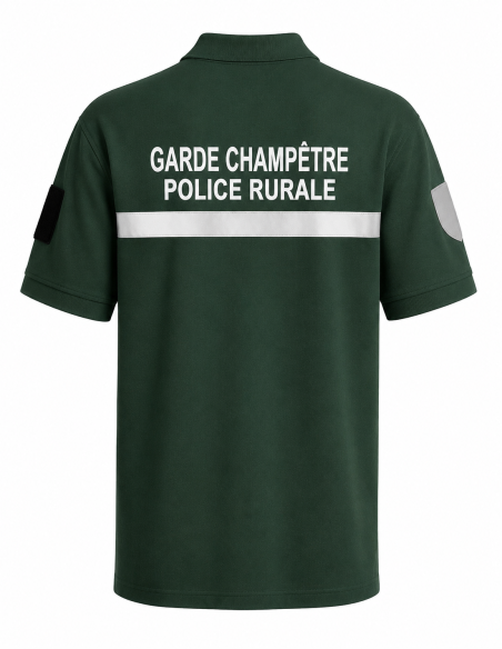 POLO M/COURTES GC-PR VERT