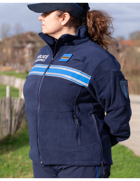 BLOUSON POLAIRE BI-MATIERE PM