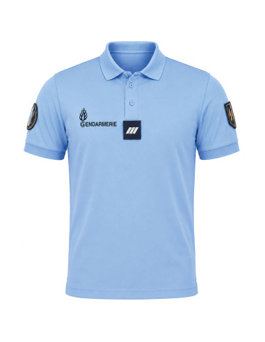 POLO GENDARMERIE RESPIRANT COOLDRY - BLEU