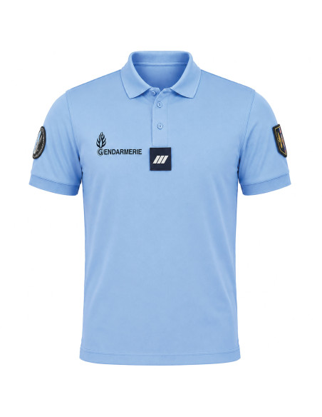 POLO GENDARMERIE RESPIRANT COOLDRY - BLEU