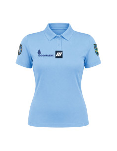 POLO GENDARMERIE RESPIRANT COOLDRY FEMME - BLEU