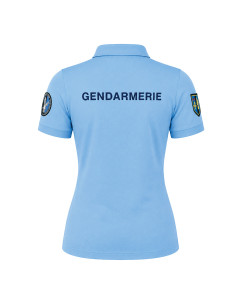POLO GENDARMERIE RESPIRANT COOLDRY FEMME - BLEU 2