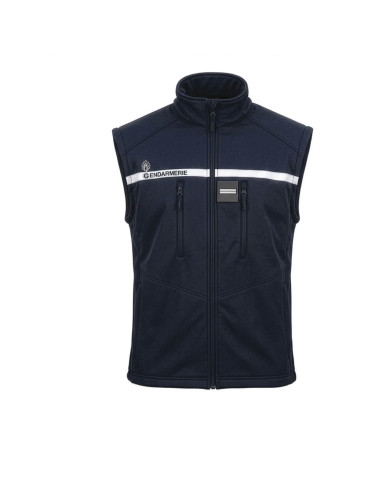 SOFTSHELL GENDARMERIE 2 EN 1 MANCHES AMOVIBLES