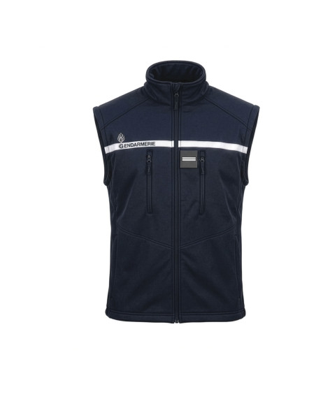 SOFTSHELL GENDARMERIE 2 EN 1 MANCHES AMOVIBLES