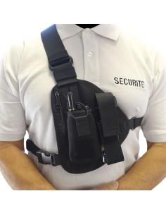 HOUSSE RADIO PORTEE POITRINE EPAULE COMPATIBLE ACROPOL