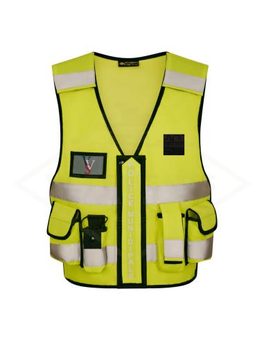 GILET THOR POLICE MUNICIPALE HAUTE VISIBILITE