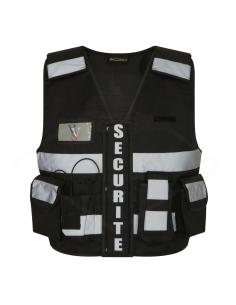 GILET THOR SECURITE PRIVEE NOIR