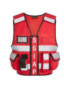 GILET THOR SSIAP ROUGE