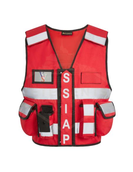 GILET THOR SSIAP ROUGE