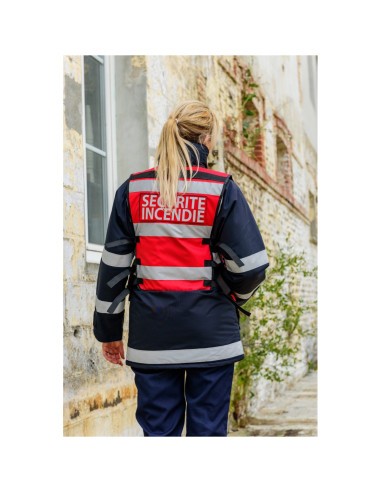 GILET THOR SSIAP ROUGE