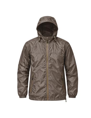 VESTE COUPE-VENT IMPERMÉABLE RIPSTOP COYOTE