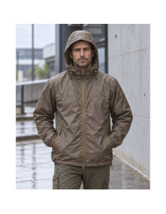 VESTE COUPE-VENT IMPERMÉABLE RIPSTOP COYOTE 2