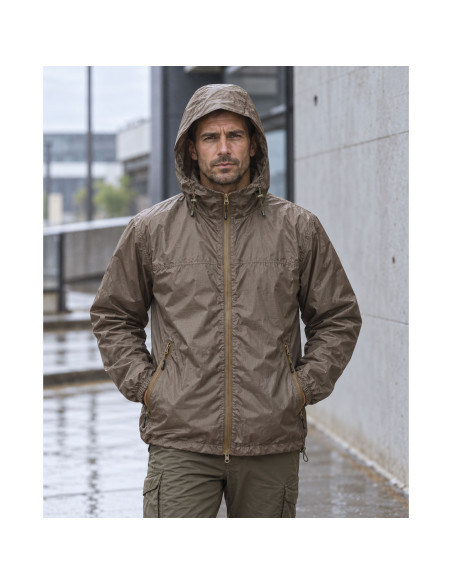COUPE-VENT IMPERMÉABLE RIPSTOP COYOTE