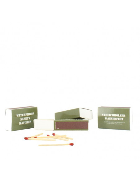 ALLUMETTES ÉTANCHES (4 BOITES)