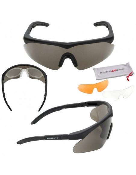 LUNETTES BALISTIQUES RAPTOR - NOIR