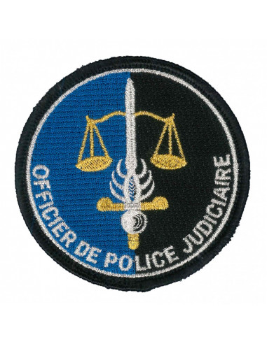 Ecusson OPJ Tissu Gendarmerie