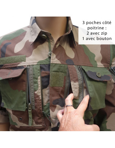 CHEMISE GUERILLA CAMO CE